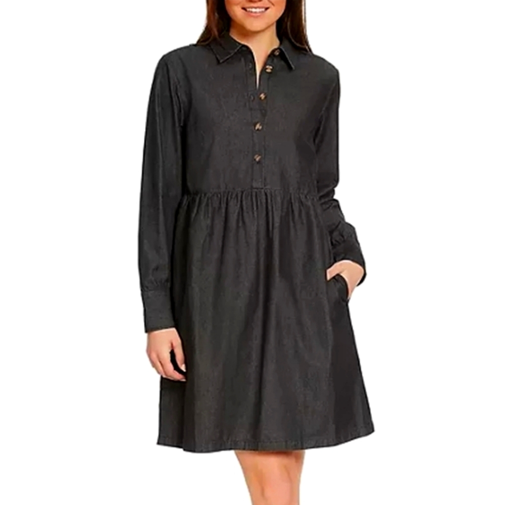 NWOT Nine West Denim Shirt Dress